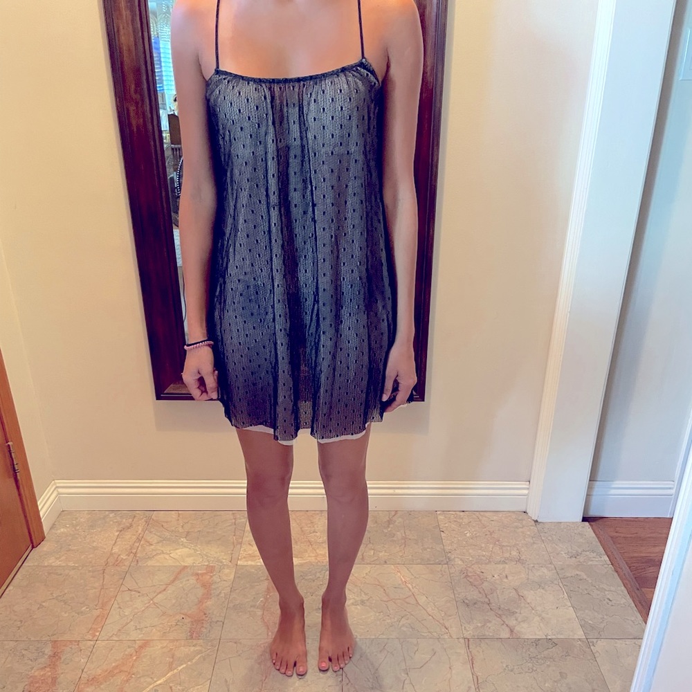 Sheer night gown dress